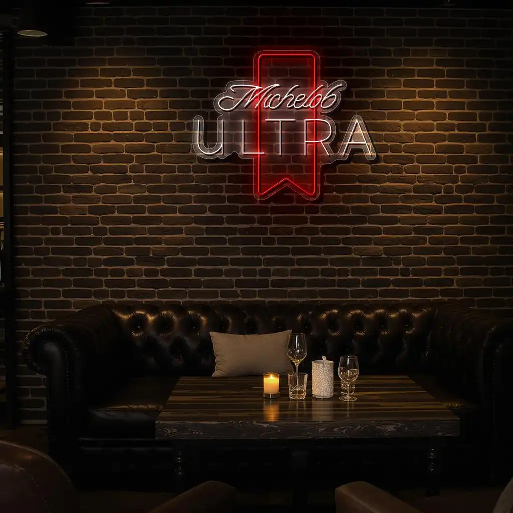 stylish neon signs illuminate your space with michelob ultra flair premium grade stylish neon signs illuminate your space with michelob ultra flair premium grade