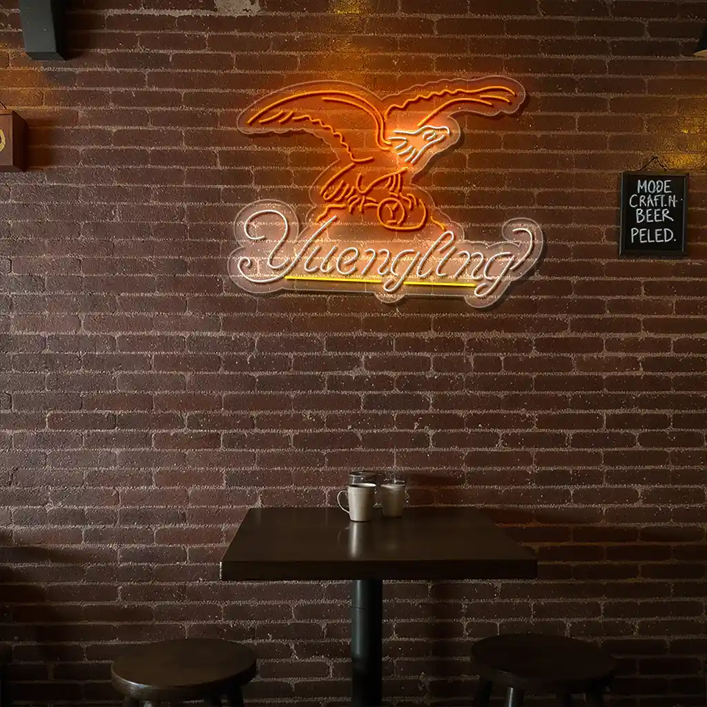 stylish neon signs yuengling eagle design for home bars trendy stylish neon signs yuengling eagle design for home bars trendy