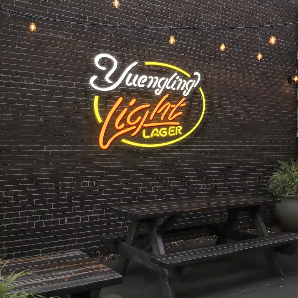 stylish yuengling light lager neon sign for vintage decor lovers premium grade stylish yuengling light lager neon sign for vintage decor lovers premium grade
