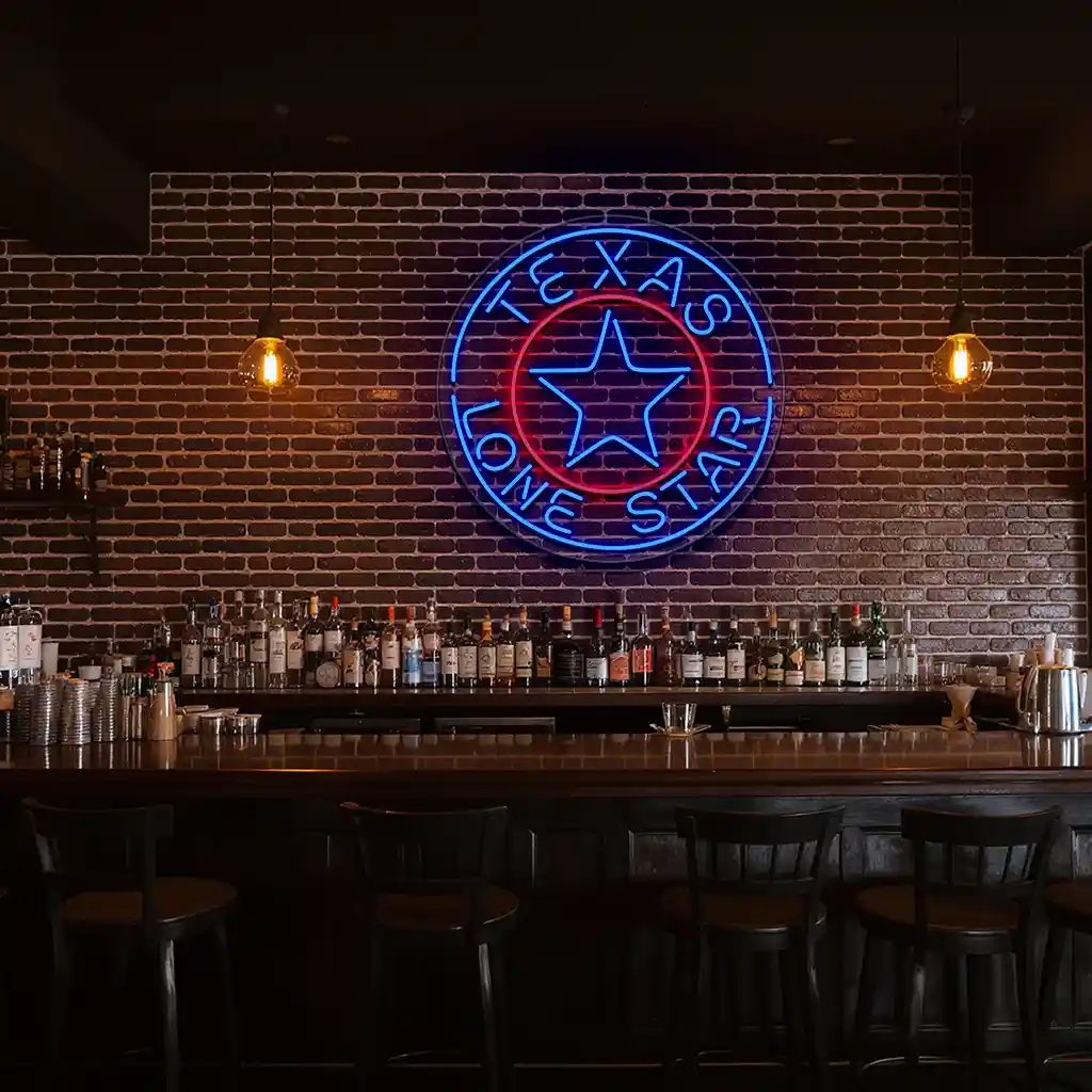texas lone star neon sign vintage bar decor inspiration 2 texas lone star neon sign vintage bar decor inspiration 2