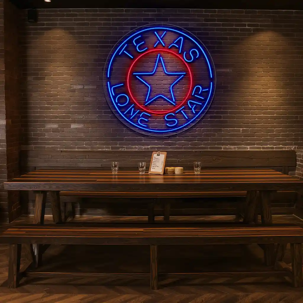 texas lone star neon sign vintage bar decor inspiration 3 texas lone star neon sign vintage bar decor inspiration 3