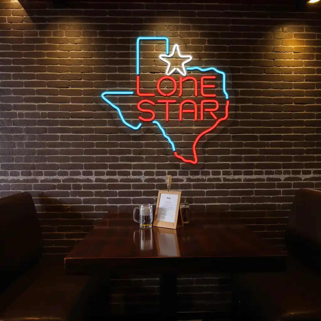 texas neon sign lone star state shape with vibrant colors 4 texas neon sign lone star state shape with vibrant colors 4