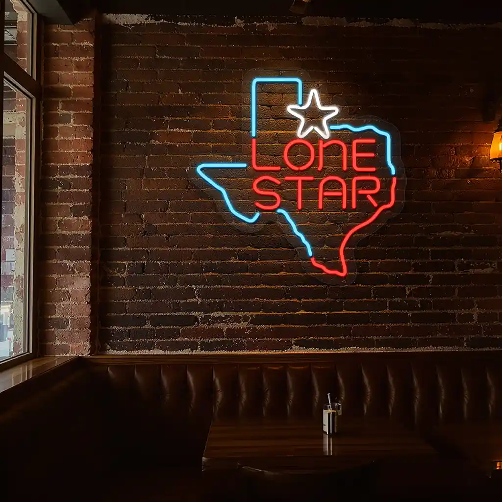 texas neon sign lone star state shape with vibrant colors 7 texas neon sign lone star state shape with vibrant colors 7