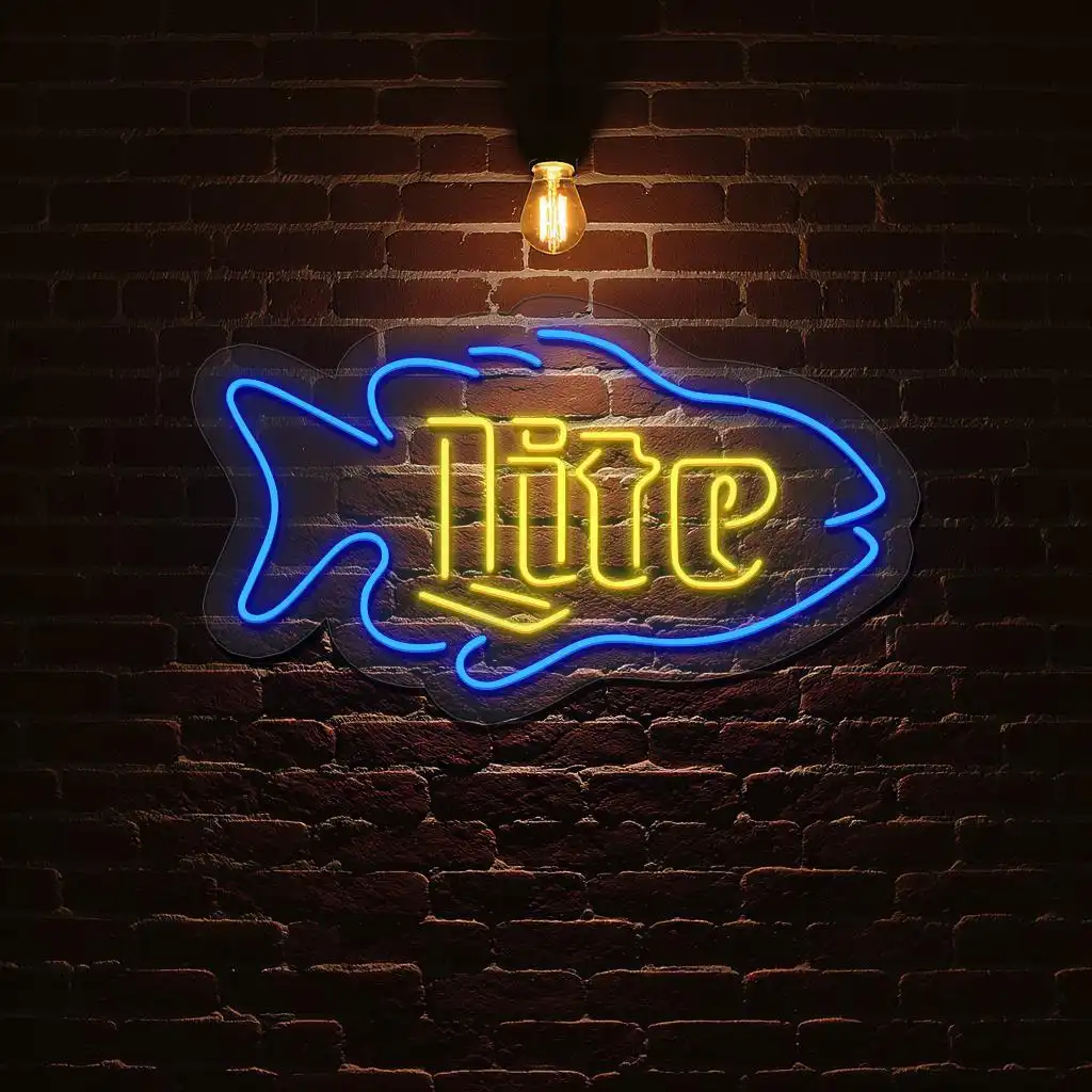 trendy neon fish sign for stylish home or business decor best selling trendy neon fish sign for stylish home or business decor best selling