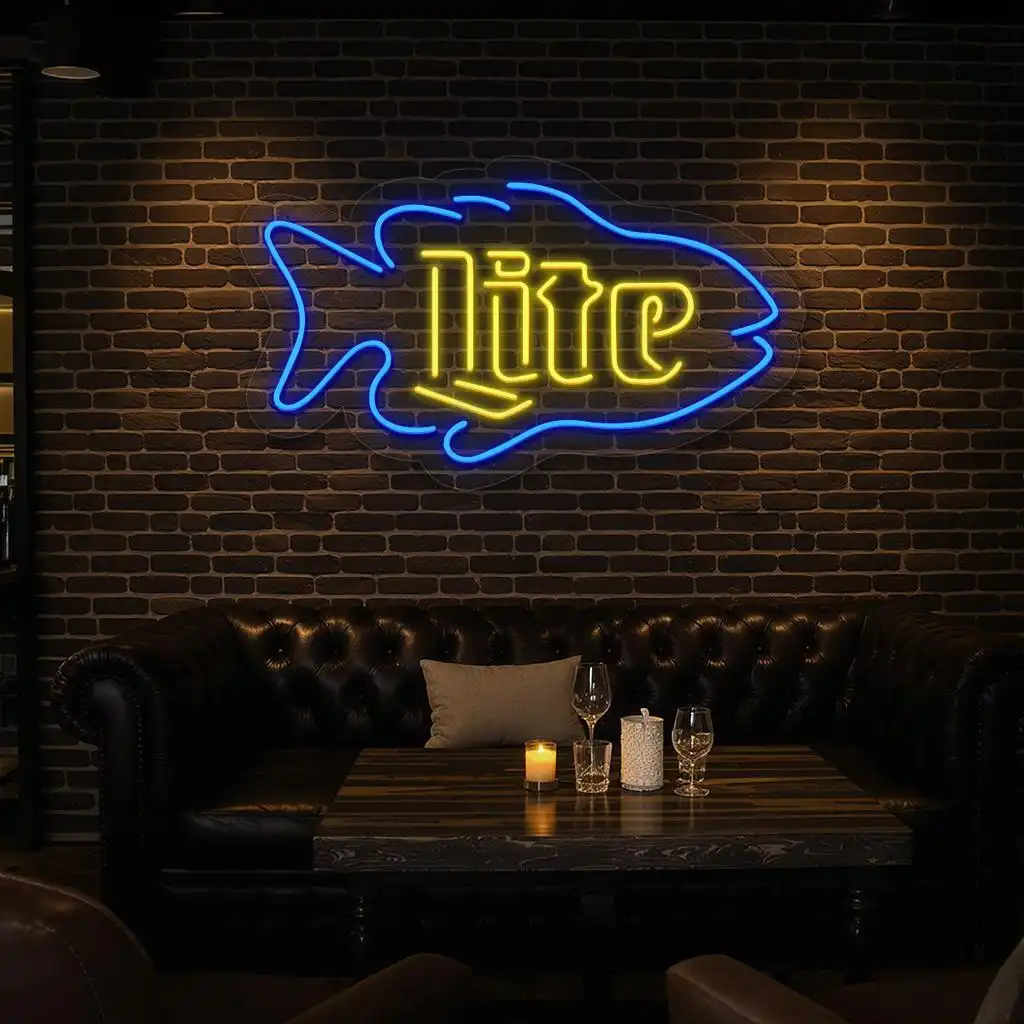 trendy neon fish sign for stylish home or business decor top rated trendy neon fish sign for stylish home or business decor top rated