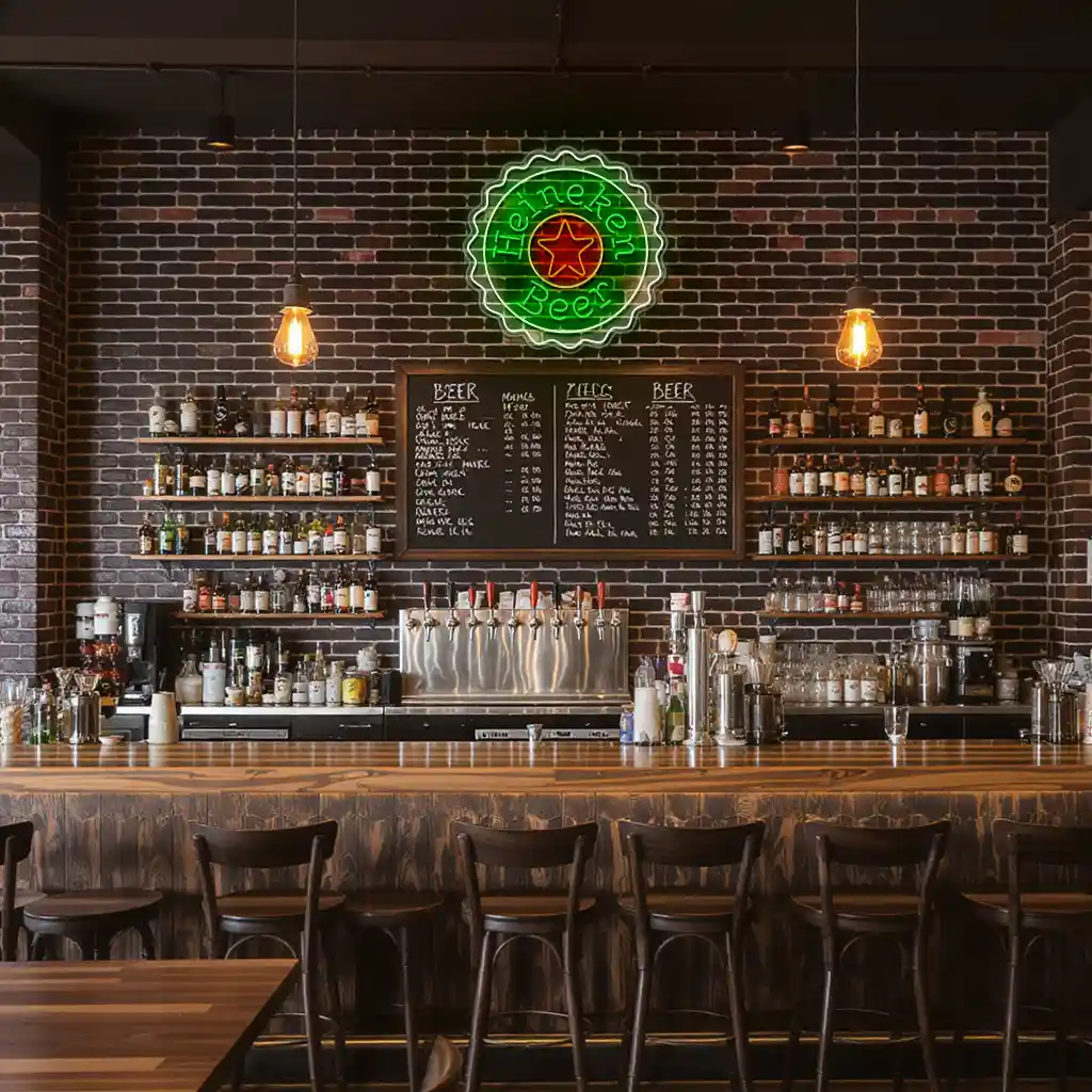 vibrant heineken neon sign perfect for bars and home decor top rated vibrant heineken neon sign perfect for bars and home decor top rated