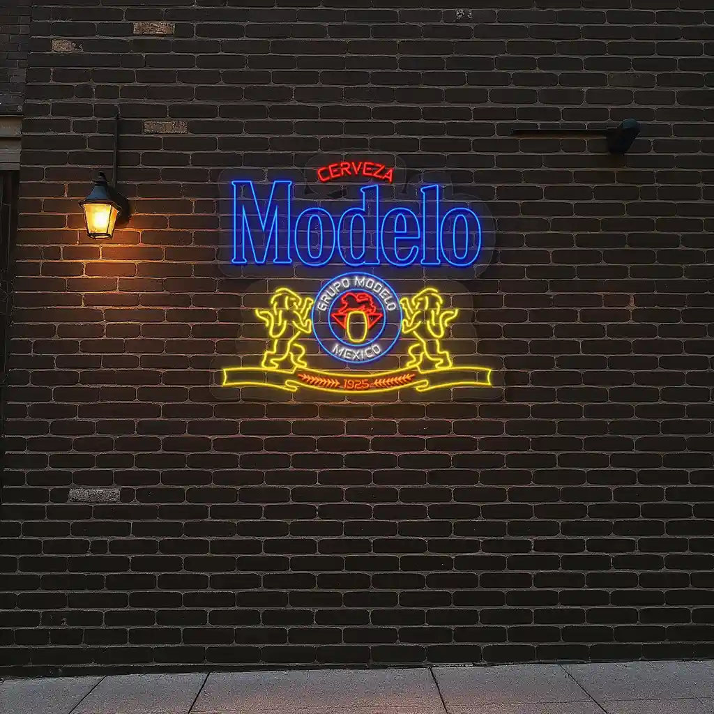 vibrant modelo neon sign perfect for your home bar decor premium grade vibrant modelo neon sign perfect for your home bar decor premium grade