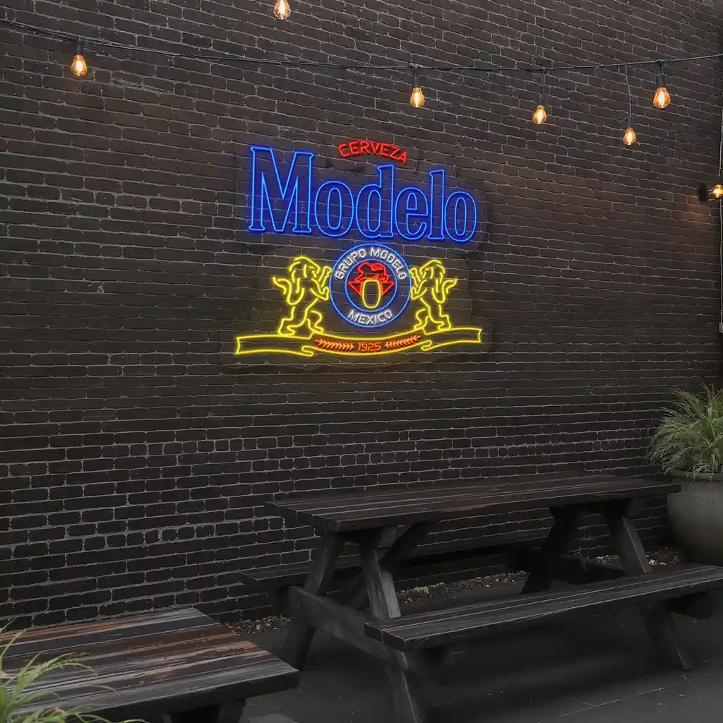 vibrant modelo neon sign perfect for your home bar decor top rated vibrant modelo neon sign perfect for your home bar decor top rated