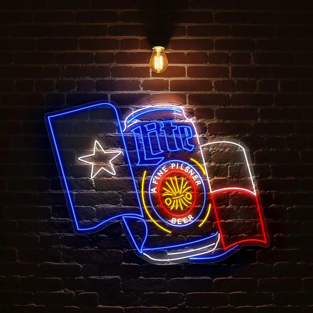 vibrant neon beer sign inspired by texas culture and craftsmanship best selling vibrant neon beer sign inspired by texas culture and craftsmanship best selling