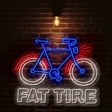 Fat Tire Beer Neon Signs