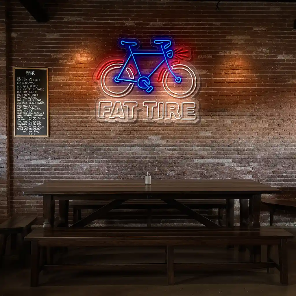 vibrant neon bicycle sign for fat tire lovers and enthusiasts top rated vibrant neon bicycle sign for fat tire lovers and enthusiasts top rated