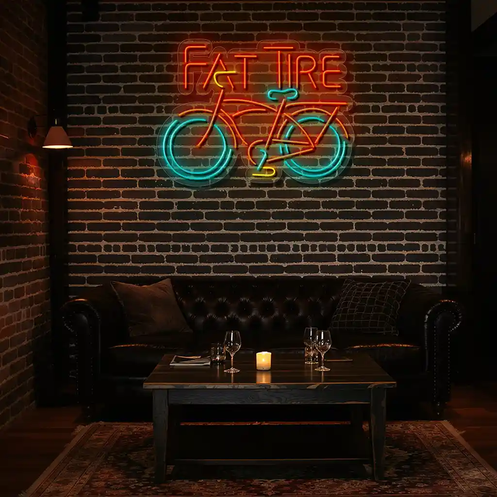 vibrant neon bicycle sign perfect for biking enthusiasts new arrival vibrant neon bicycle sign perfect for biking enthusiasts new arrival