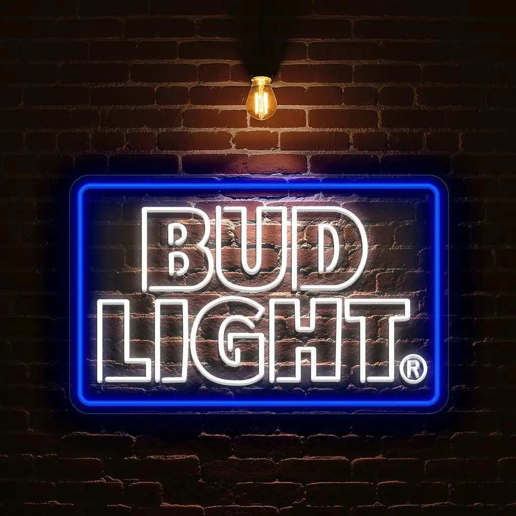 vibrant neon bud light sign for stylish bar or man cave decor best selling vibrant neon bud light sign for stylish bar or man cave decor best selling