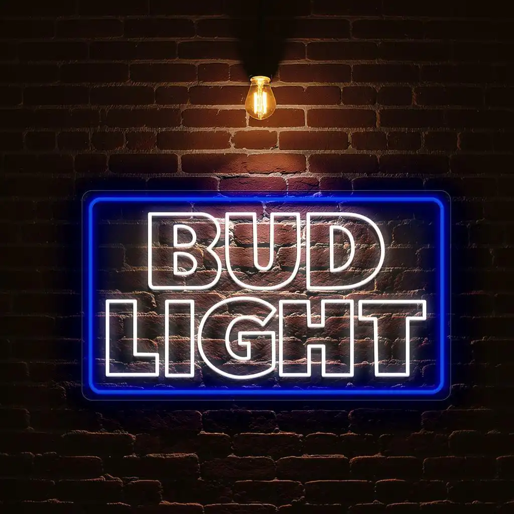 vibrant neon bud light sign for unique home bar decor best selling vibrant neon bud light sign for unique home bar decor best selling