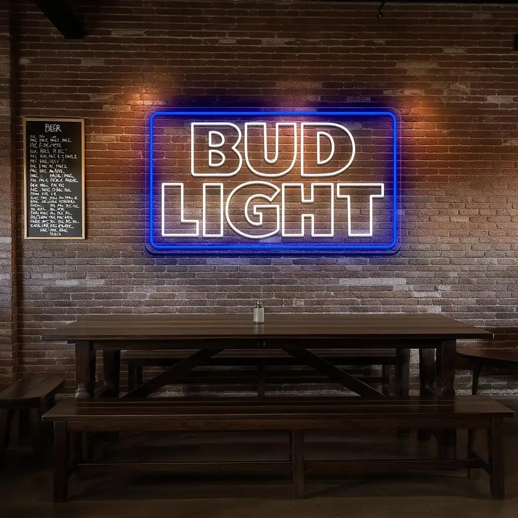 vibrant neon bud light sign for unique home bar decor top rated vibrant neon bud light sign for unique home bar decor top rated