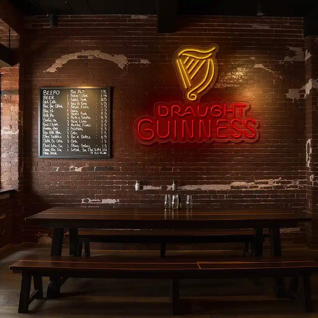 vibrant neon guinness sign design for bars and pubs latest model vibrant neon guinness sign design for bars and pubs latest model