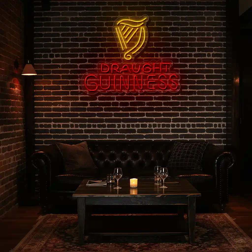 vibrant neon guinness sign design for bars and pubs new arrival vibrant neon guinness sign design for bars and pubs new arrival