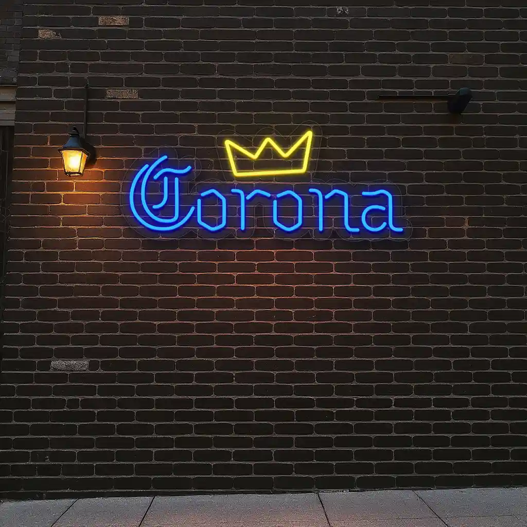 vibrant neon sign design crown and artistic lettering 5 vibrant neon sign design crown and artistic lettering 5