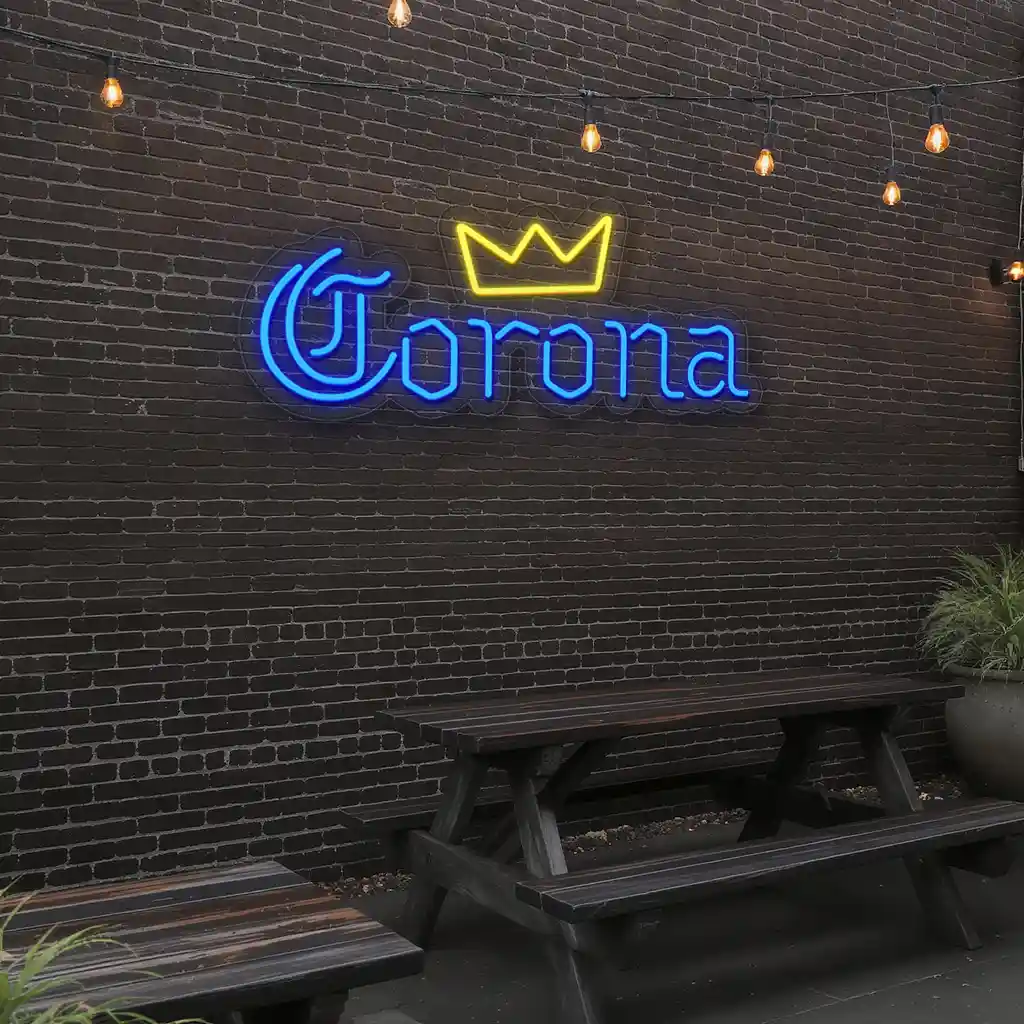 vibrant neon sign design crown and artistic lettering 6 vibrant neon sign design crown and artistic lettering 6