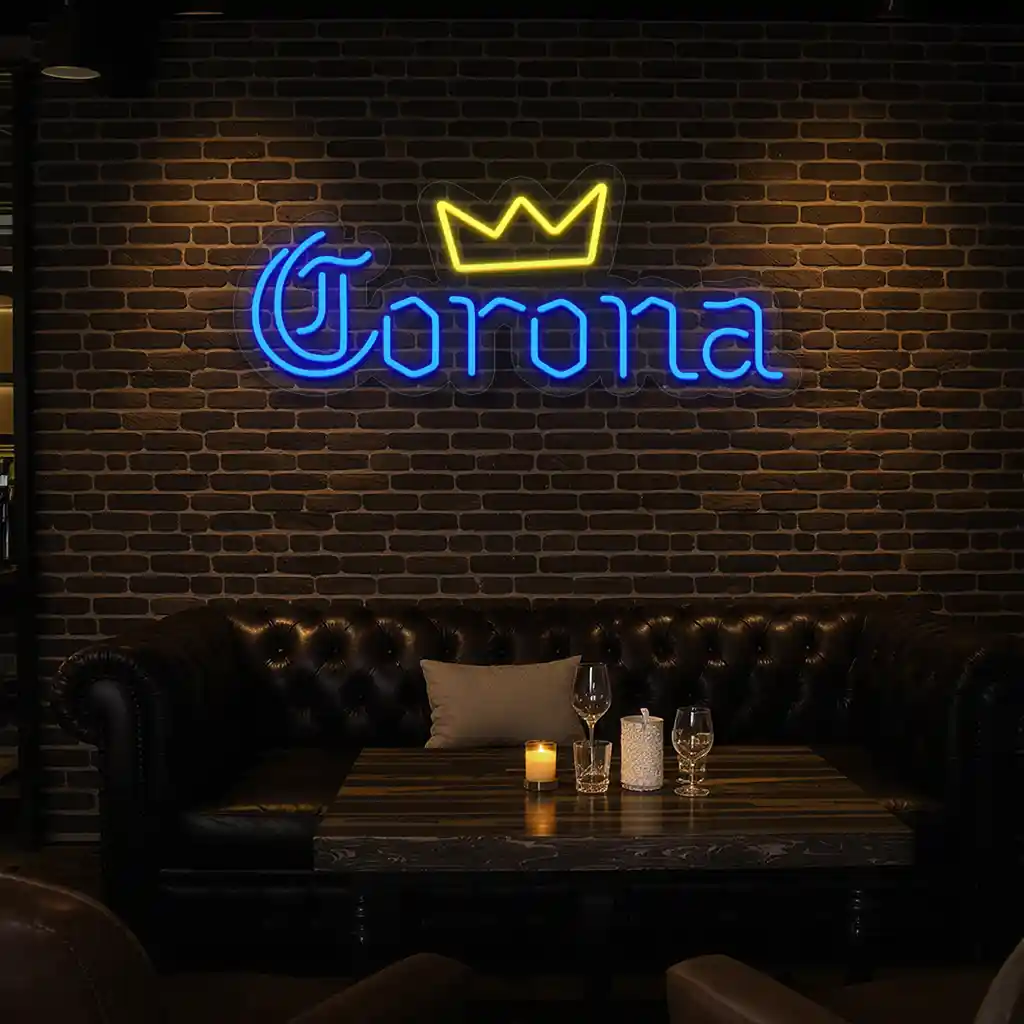 vibrant neon sign design crown and artistic lettering 7 vibrant neon sign design crown and artistic lettering 7