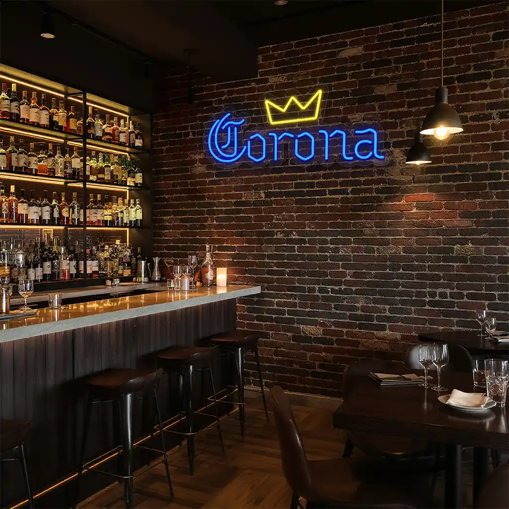 vibrant neon sign design crown and artistic lettering 8 vibrant neon sign design crown and artistic lettering 8