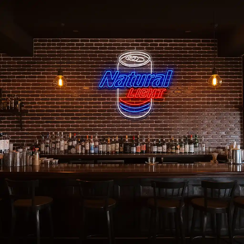 vibrant neon sign design for natural light beer decor ideas fashion forward vibrant neon sign design for natural light beer decor ideas fashion forward