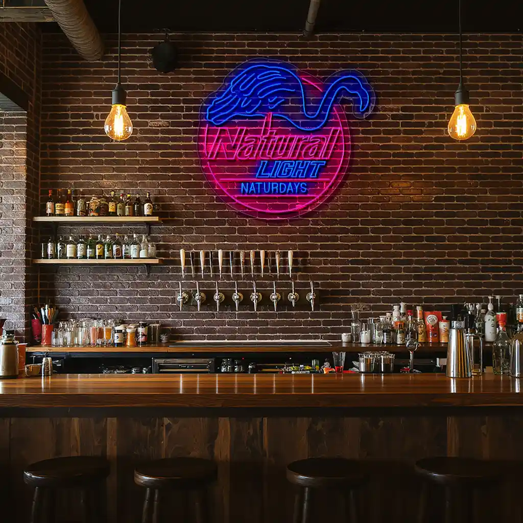 vibrant neon sign design for natural light naturday celebrations high quality vibrant neon sign design for natural light naturday celebrations high quality