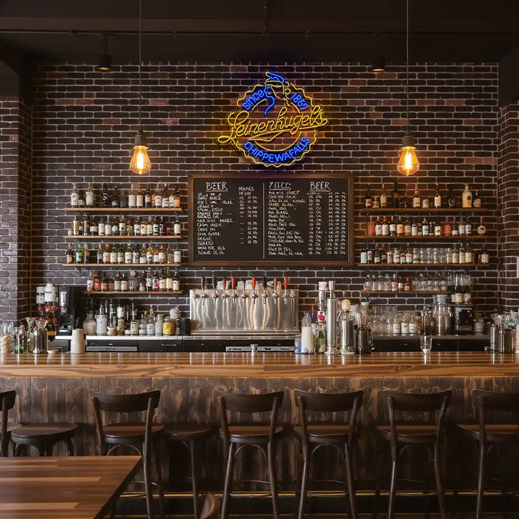 vibrant neon sign design leinenkugels historic chippewa falls trendy vibrant neon sign design leinenkugels historic chippewa falls trendy