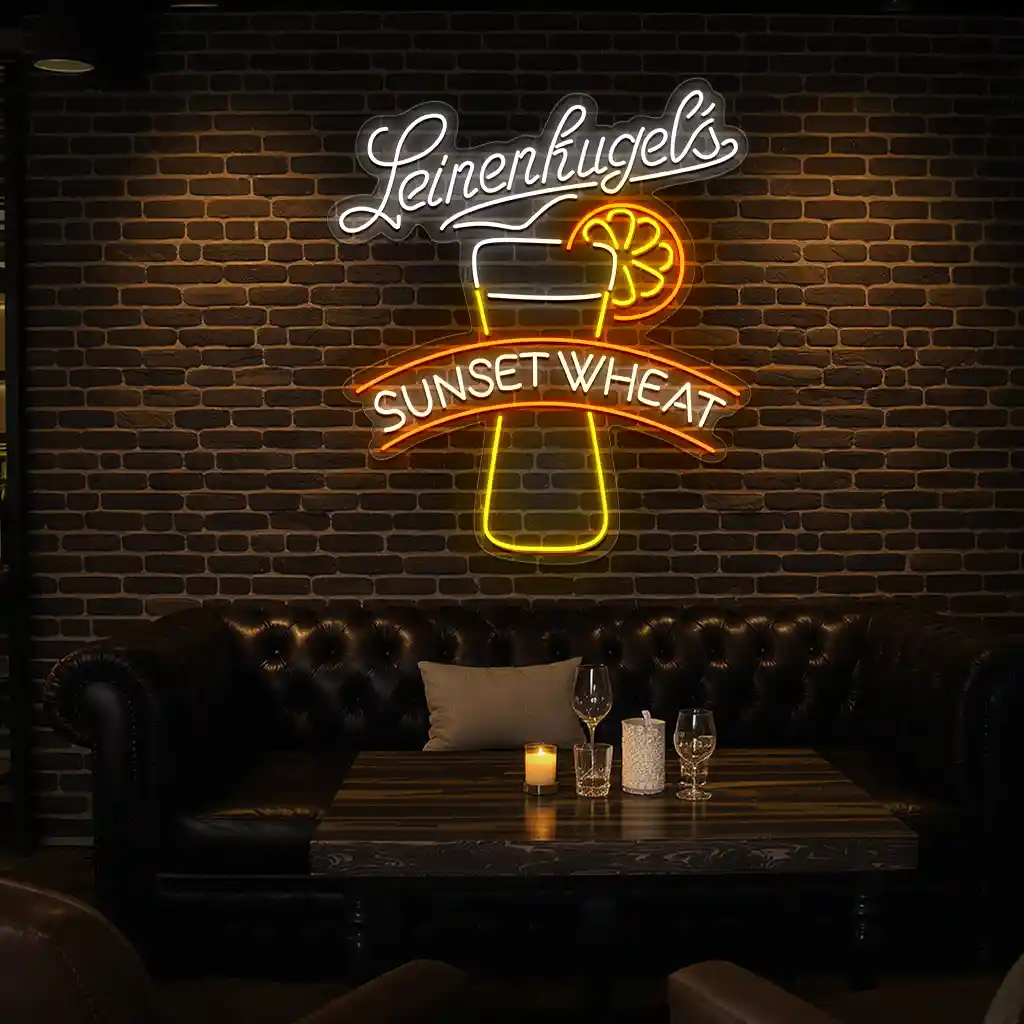 vibrant neon sign design leinenkugels sunset wheat style latest model vibrant neon sign design leinenkugels sunset wheat style latest model