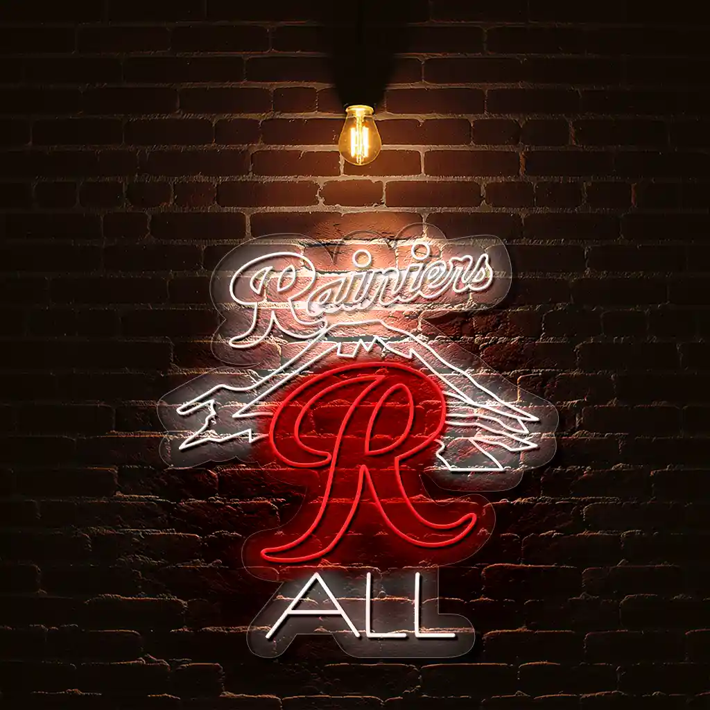 vibrant neon sign design rainiers r led wall art decor best selling vibrant neon sign design rainiers r led wall art decor best selling