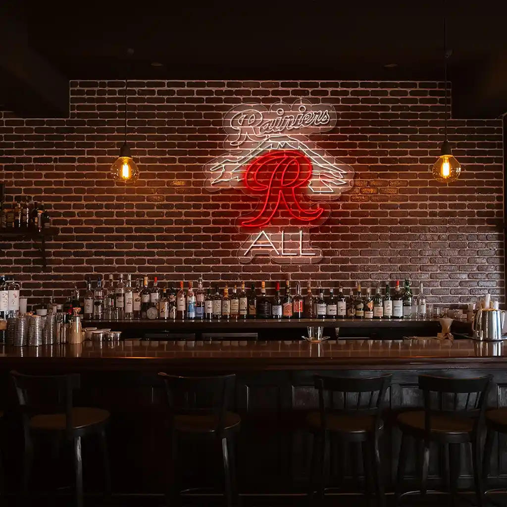 vibrant neon sign design rainiers r led wall art decor fashion forward vibrant neon sign design rainiers r led wall art decor fashion forward