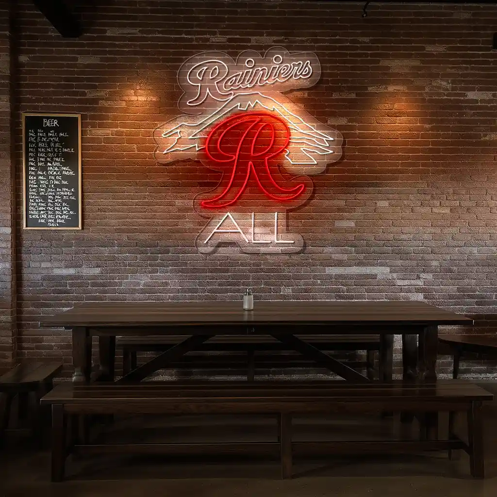 vibrant neon sign design rainiers r led wall art decor top rated vibrant neon sign design rainiers r led wall art decor top rated