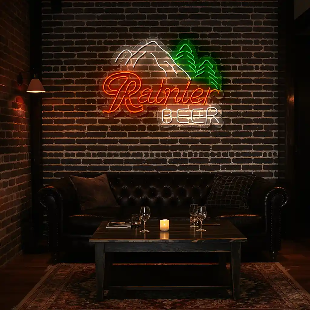 vibrant neon sign designs rainier beer and nature inspired art new arrival vibrant neon sign designs rainier beer and nature inspired art new arrival