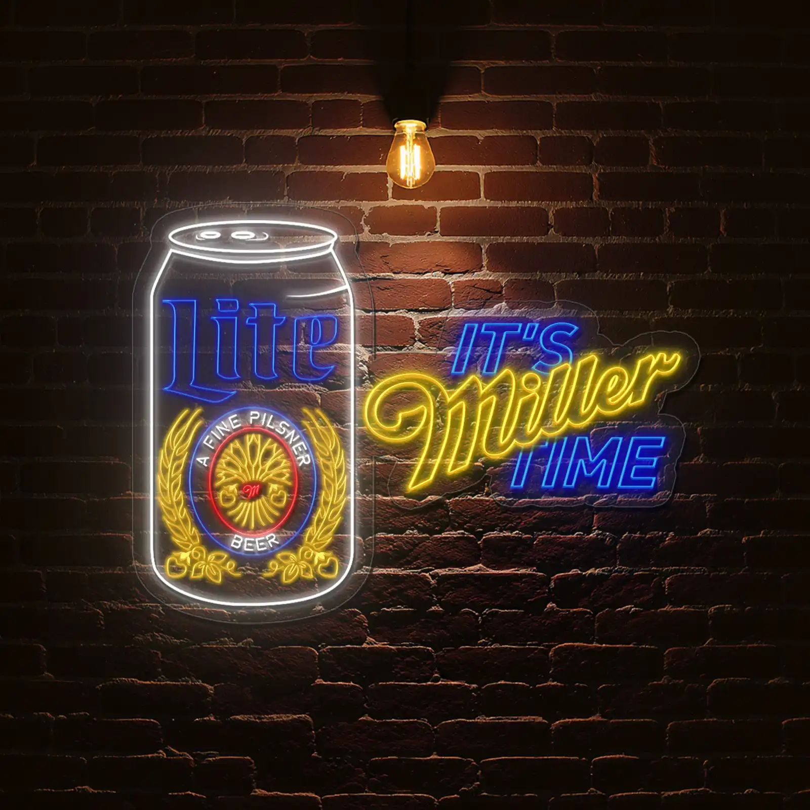vibrant neon signs celebrate miller lite with style and elegance best selling vibrant neon signs celebrate miller lite with style and elegance best selling