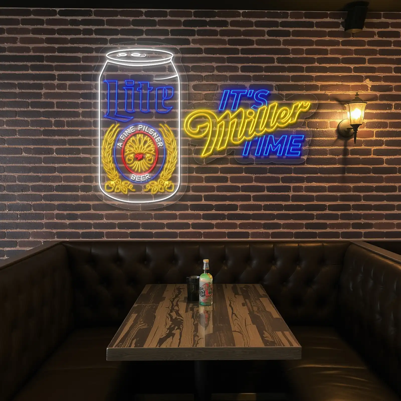 vibrant neon signs celebrate miller lite with style and elegance high quality vibrant neon signs celebrate miller lite with style and elegance high quality