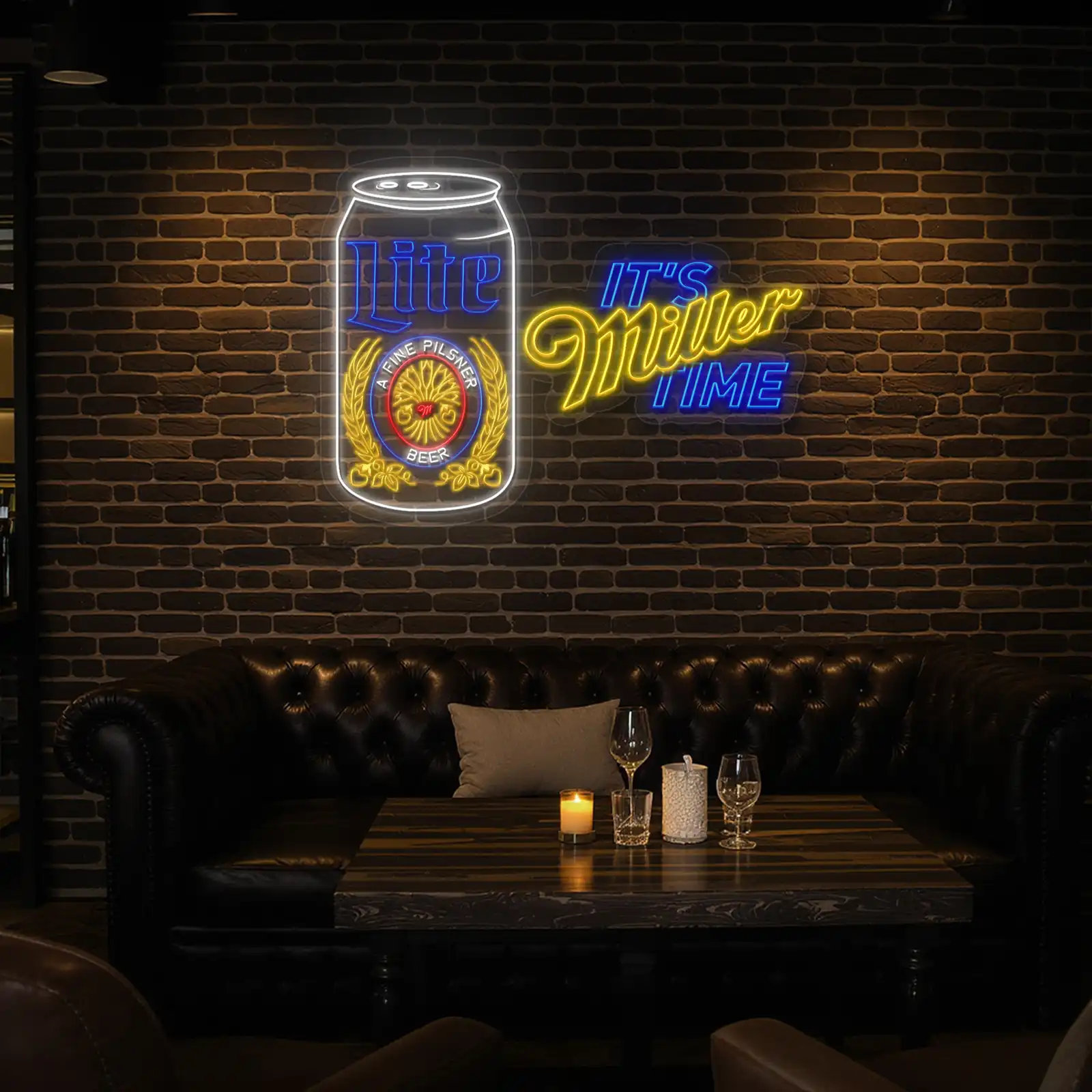 vibrant neon signs celebrate miller lite with style and elegance top rated vibrant neon signs celebrate miller lite with style and elegance top rated