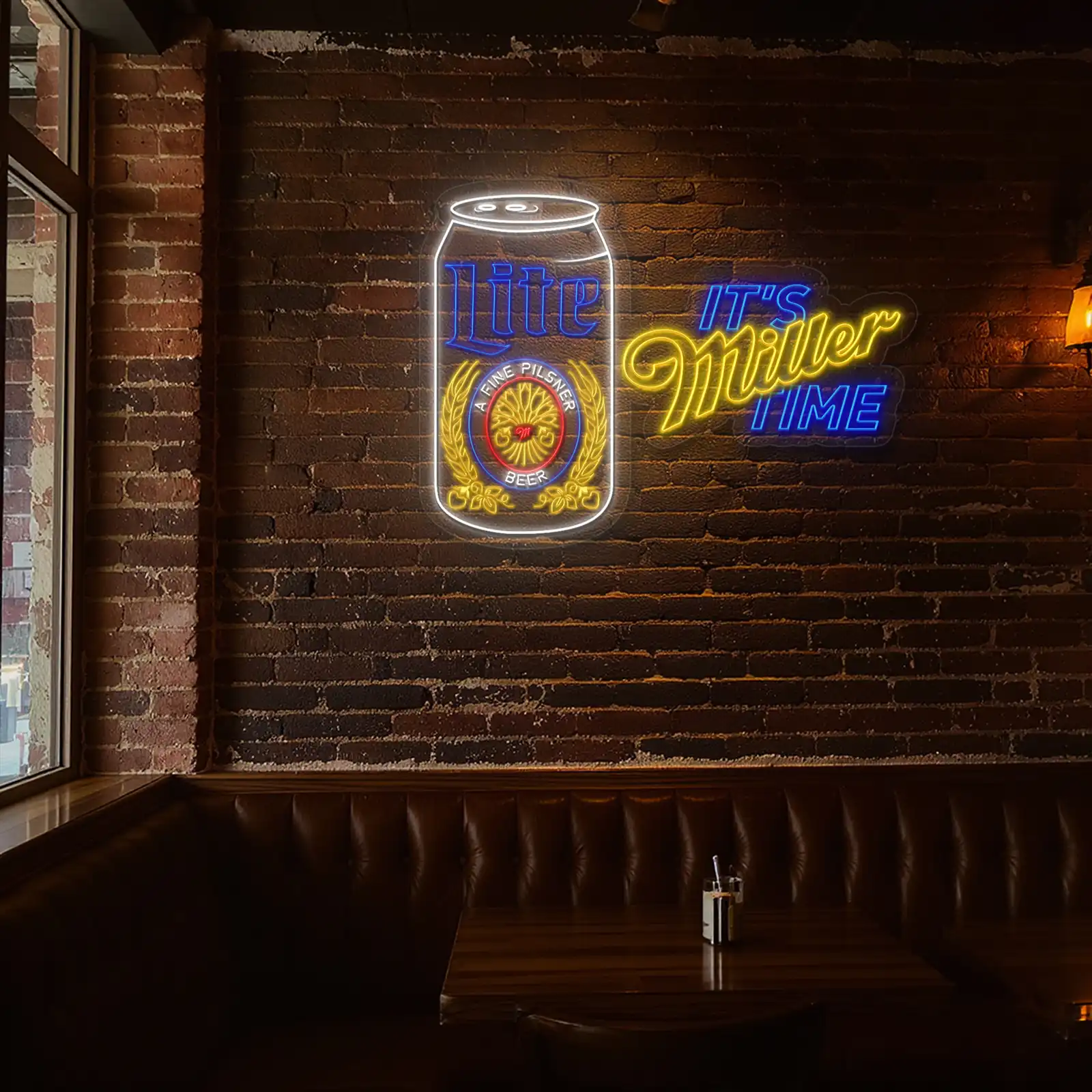 vibrant neon signs celebrate miller lite with style and elegance trendy vibrant neon signs celebrate miller lite with style and elegance trendy