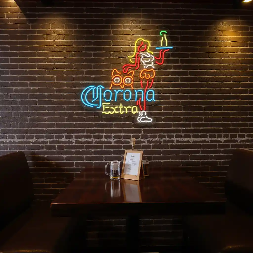 vibrant neon signs corona extra and owl bar art design 4 vibrant neon signs corona extra and owl bar art design 4