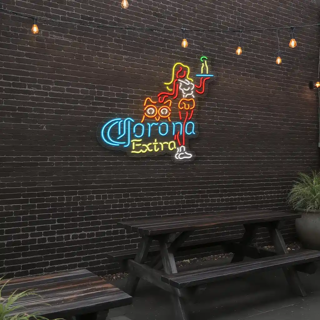 vibrant neon signs corona extra and owl bar art design 6 vibrant neon signs corona extra and owl bar art design 6