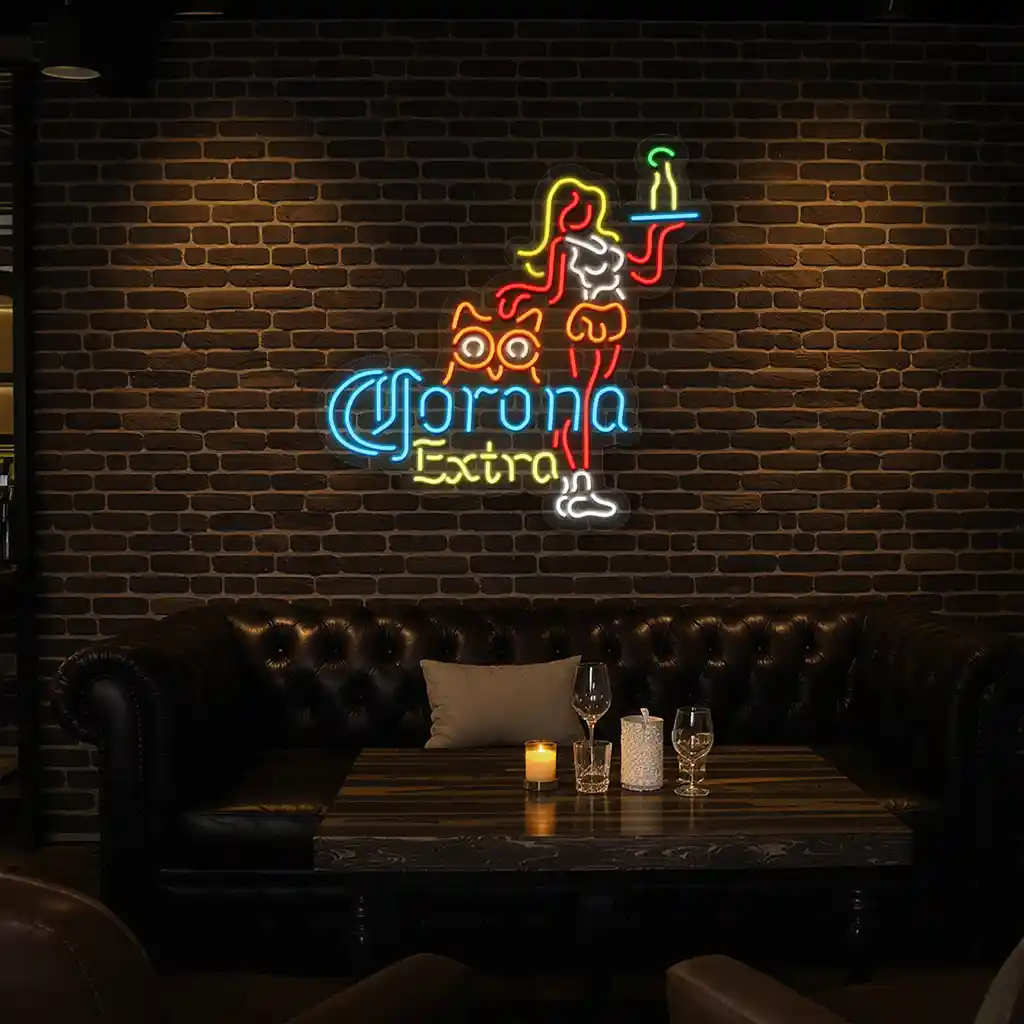 vibrant neon signs corona extra and owl bar art design 7 vibrant neon signs corona extra and owl bar art design 7