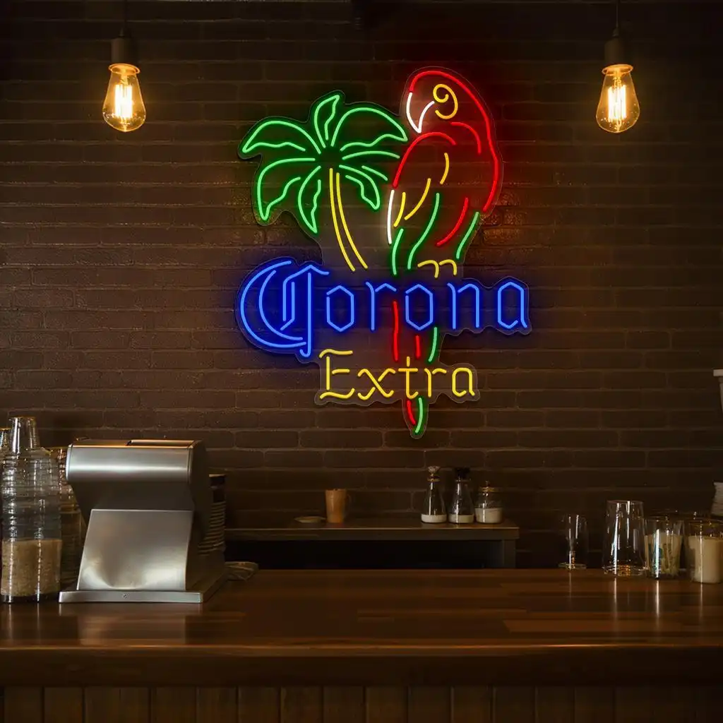 vibrant neon signs explore the colorful corona extra design high quality vibrant neon signs explore the colorful corona extra design high quality