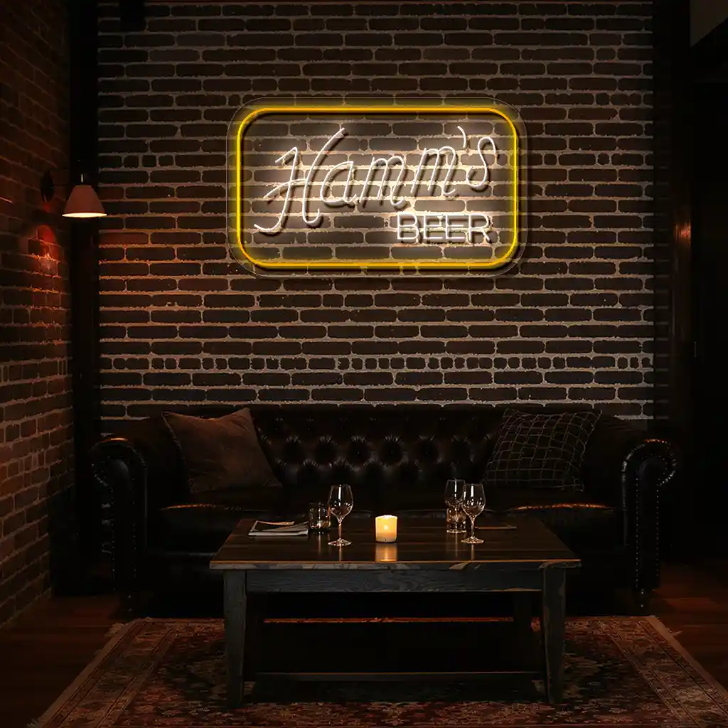 vibrant neon signs hamms beer sign for retro bar decor new arrival vibrant neon signs hamms beer sign for retro bar decor new arrival