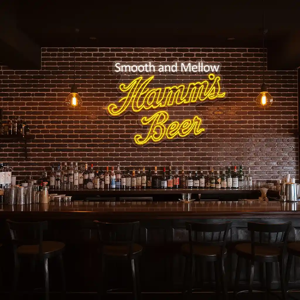 vibrant neon signs hamms beer smooth and mellow design fashion forward vibrant neon signs hamms beer smooth and mellow design fashion forward