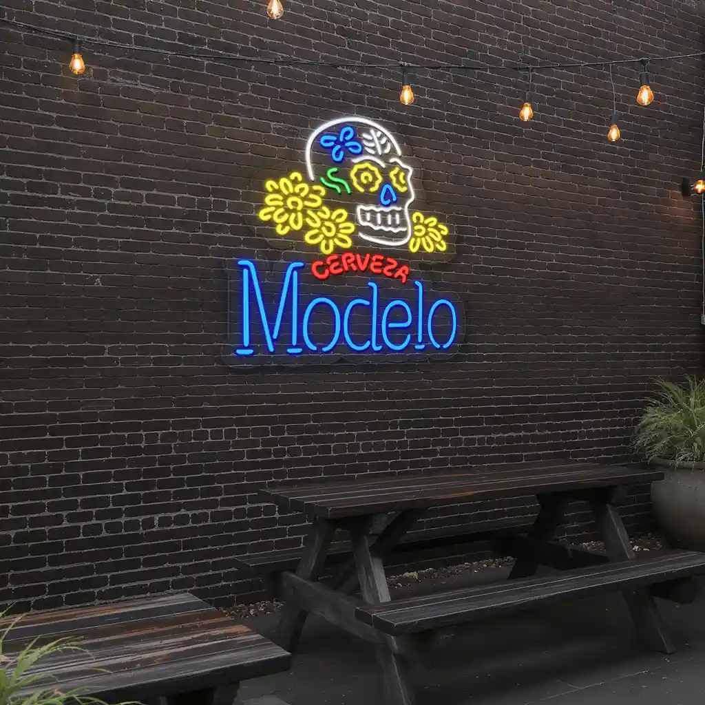 vibrant neon signs unique sugar skull design for any venue top rated vibrant neon signs unique sugar skull design for any venue top rated