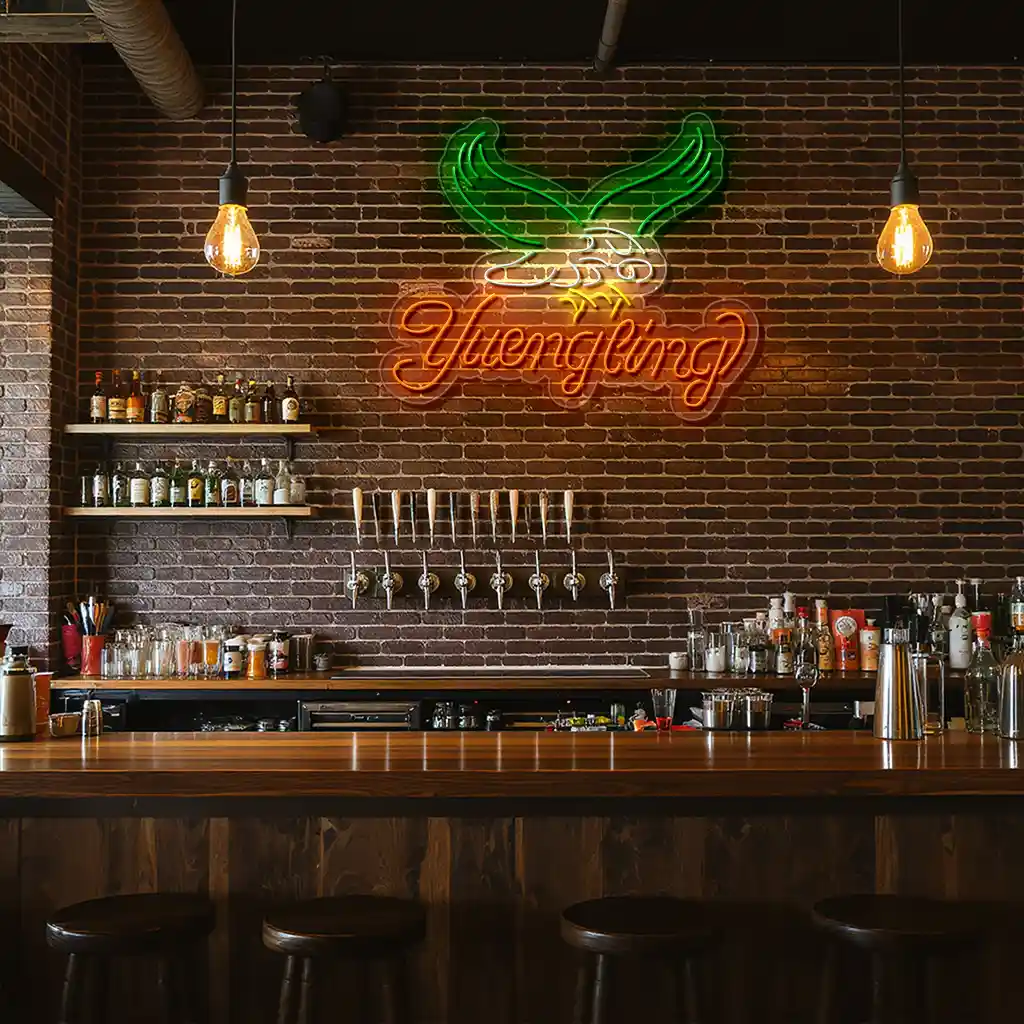 vibrant yuengling neon signs unique bar decor ideas for everyone high quality vibrant yuengling neon signs unique bar decor ideas for everyone high quality