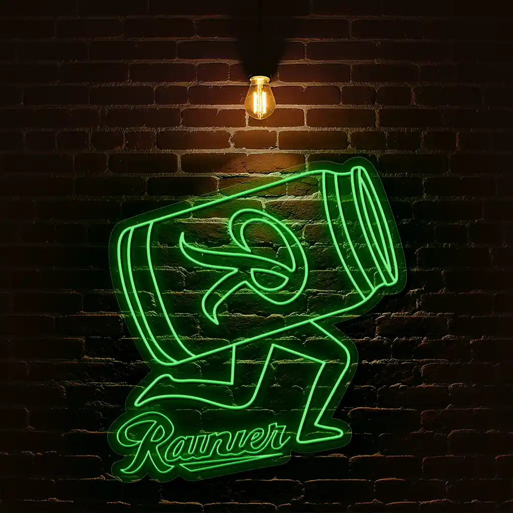 vintage beer neon sign retro blue design for bars pubs 2 vintage beer neon sign retro blue design for bars pubs 2