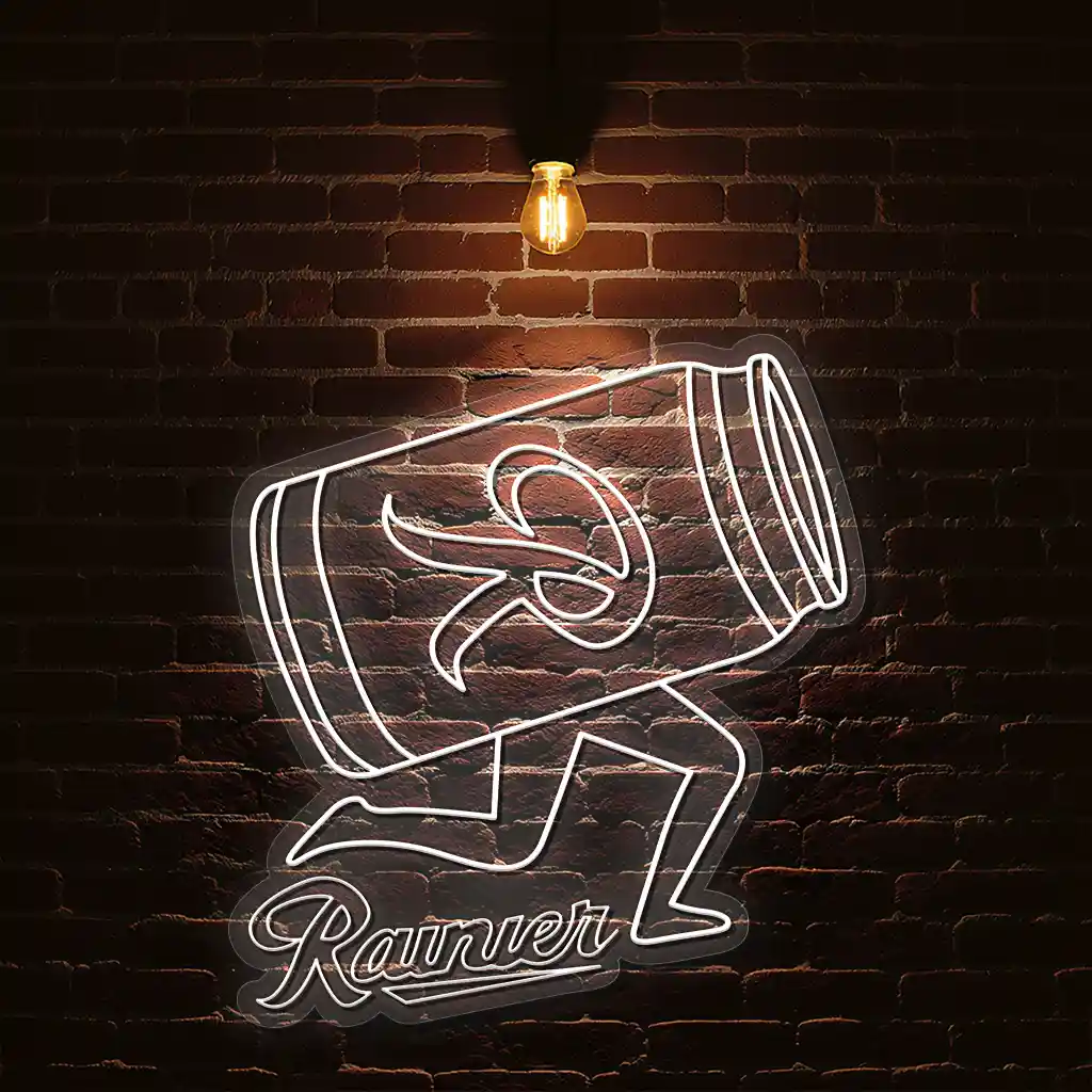 vintage beer neon sign retro blue design for bars pubs 3 vintage beer neon sign retro blue design for bars pubs 3