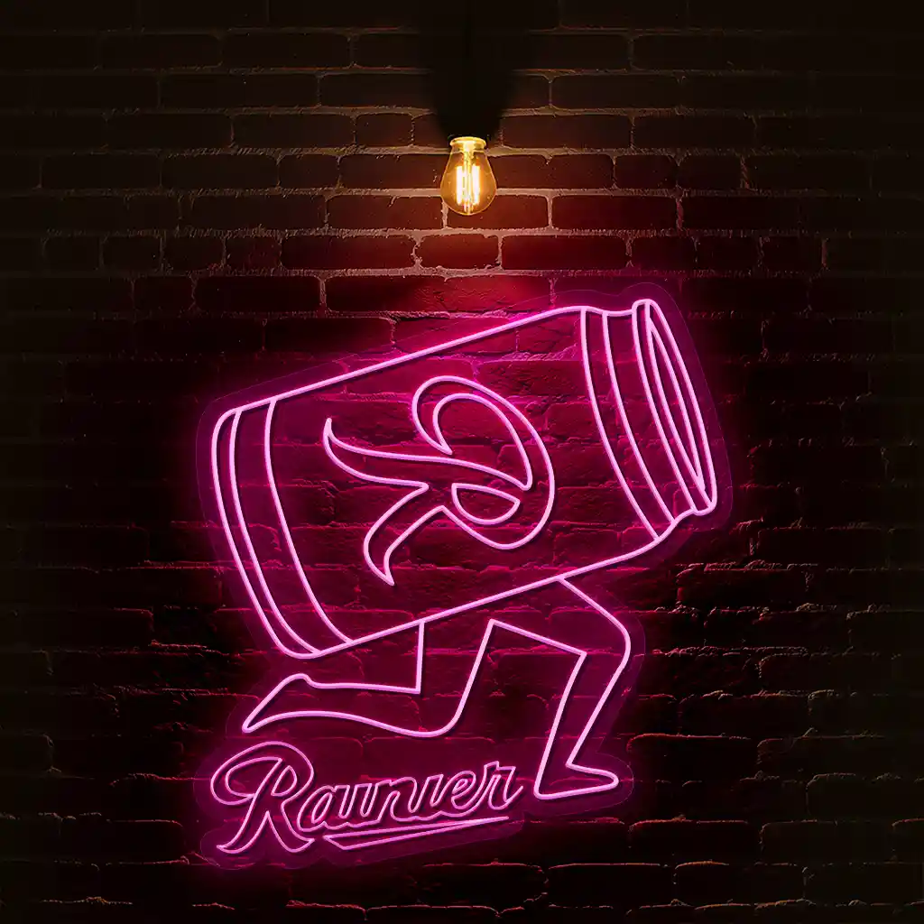 vintage beer neon sign retro blue design for bars pubs 4 vintage beer neon sign retro blue design for bars pubs 4