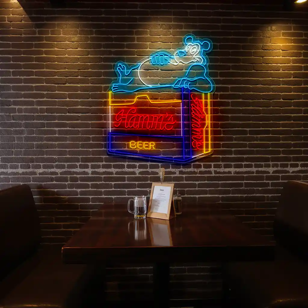 vintage hamms bear neon sign perfect retro bar decor latest model vintage hamms bear neon sign perfect retro bar decor latest model