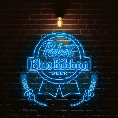 Pabst Blue Ribbon Neon Signs